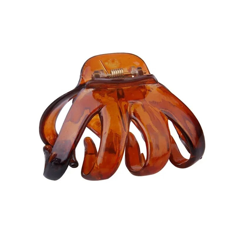 Laides Designer Octopus Hair Catch Agrafă mare de primăvară Agrafe pentru gheare de păr pentru femei Accesorii de păr pentru fete Articole pentru cap