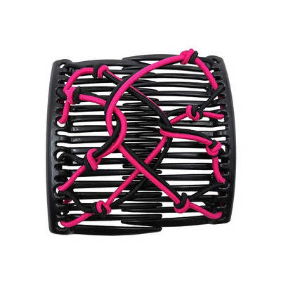 Vintage Creative Magic juuksekamm Elastne köiskettaga juukseklamber naistele Peakatted juuksekamm juukseklamber Moodsad juukseaksessuaarid