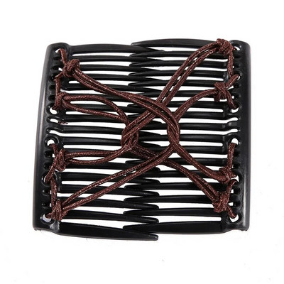 Vintage Creative Magic juuksekamm Elastne köiskettaga juukseklamber naistele Peakatted juuksekamm juukseklamber Moodsad juukseaksessuaarid