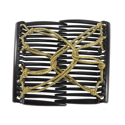 Vintage Creative Magic juuksekamm Elastne köiskettaga juukseklamber naistele Peakatted juuksekamm juukseklamber Moodsad juukseaksessuaarid