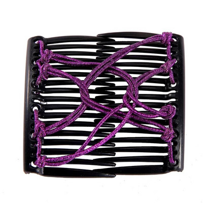 Vintage Creative Magic juuksekamm Elastne köiskettaga juukseklamber naistele Peakatted juuksekamm juukseklamber Moodsad juukseaksessuaarid