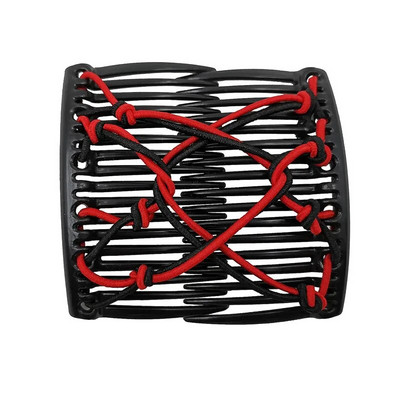 Vintage Creative Magic juuksekamm Elastne köiskettaga juukseklamber naistele Peakatted juuksekamm juukseklamber Moodsad juukseaksessuaarid