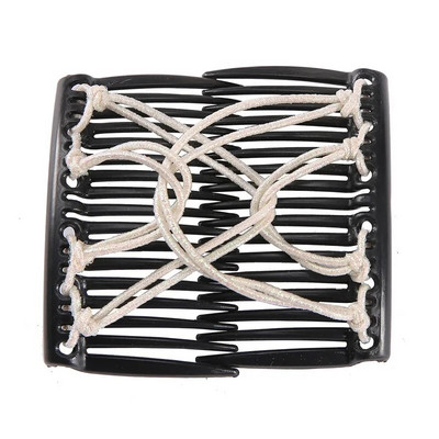 Vintage Creative Magic juuksekamm Elastne köiskettaga juukseklamber naistele Peakatted juuksekamm juukseklamber Moodsad juukseaksessuaarid