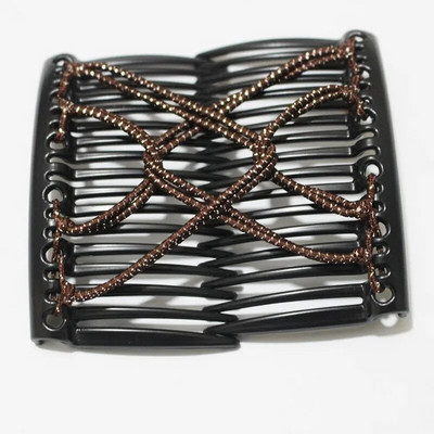 Vintage Creative Magic juuksekamm Elastne köiskettaga juukseklamber naistele Peakatted juuksekamm juukseklamber Moodsad juukseaksessuaarid