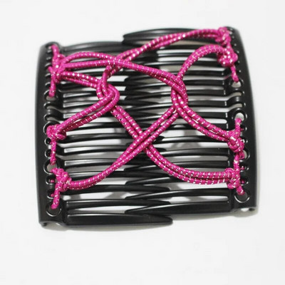 Vintage Creative Magic juuksekamm Elastne köiskettaga juukseklamber naistele Peakatted juuksekamm juukseklamber Moodsad juukseaksessuaarid