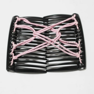 Vintage Creative Magic juuksekamm Elastne köiskettaga juukseklamber naistele Peakatted juuksekamm juukseklamber Moodsad juukseaksessuaarid