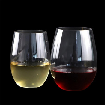 Пластмасови чаши за червено вино Чаши за многократна употреба Прозрачни чаши за плодов сок Бира