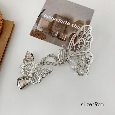 2022, noi femei, elegante, auriu, geometric, gheare de păr din metal, agrafe de păr de crab, bentiță, accesorii de păr la modă