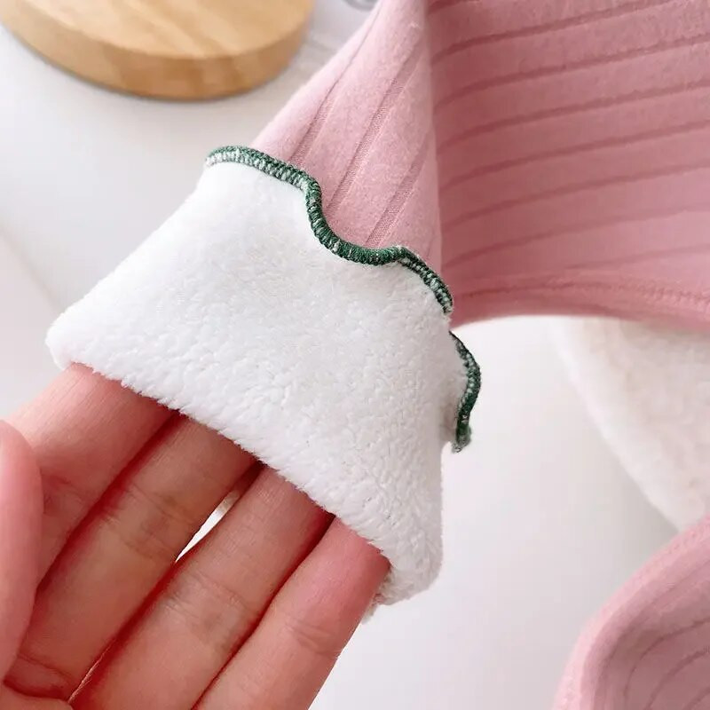 Pulovere groase și calde pentru copii, toamnă iarnă, dulci, cu gât, cu flori, pulover, pentru fetițe, cu mânecă lungă, cămăși din catifea 1-6 ani