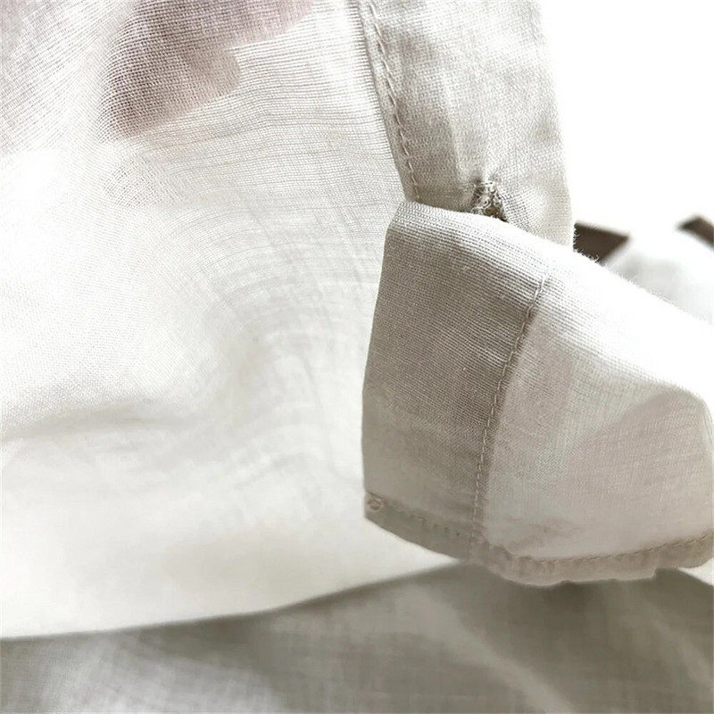 Linane Särk Poisile Suveriided Laste Topid Pikkade varrukatega pluus Tüdrukutele Beebipluusid Väikelapse mantel Laste Särgid Kevad M457