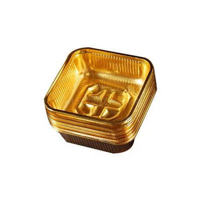 Tradițional chinezesc Festivalul de la mijlocul toamnei Tavă pentru tort de lună Material PET de calitate alimentară Cutie de ambalare pentru tort de lună 2 culori și 5 dimensiuni
