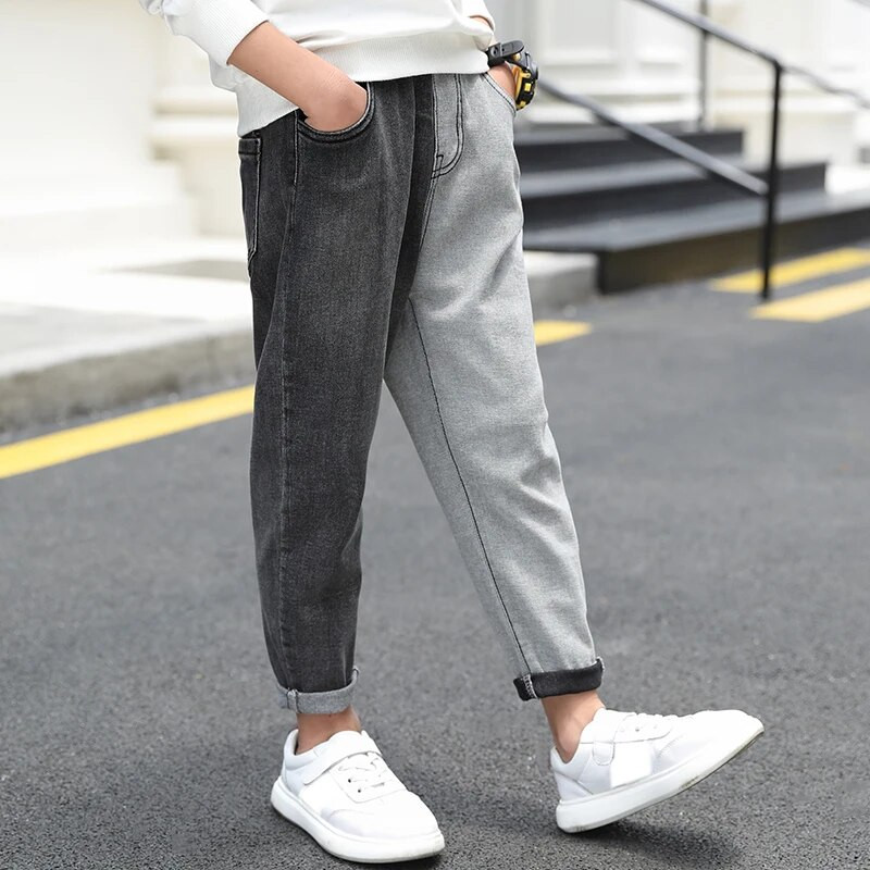 IENENS 2-3 ετών Παιδικά Αγόρια Ρούχα Skinny Jeans Κλασικό Παντελόνι Παιδικά Τζιν Ρούχα Μακριά Πάτου Αγόρια Κορίτσια Casual Παντελόνια