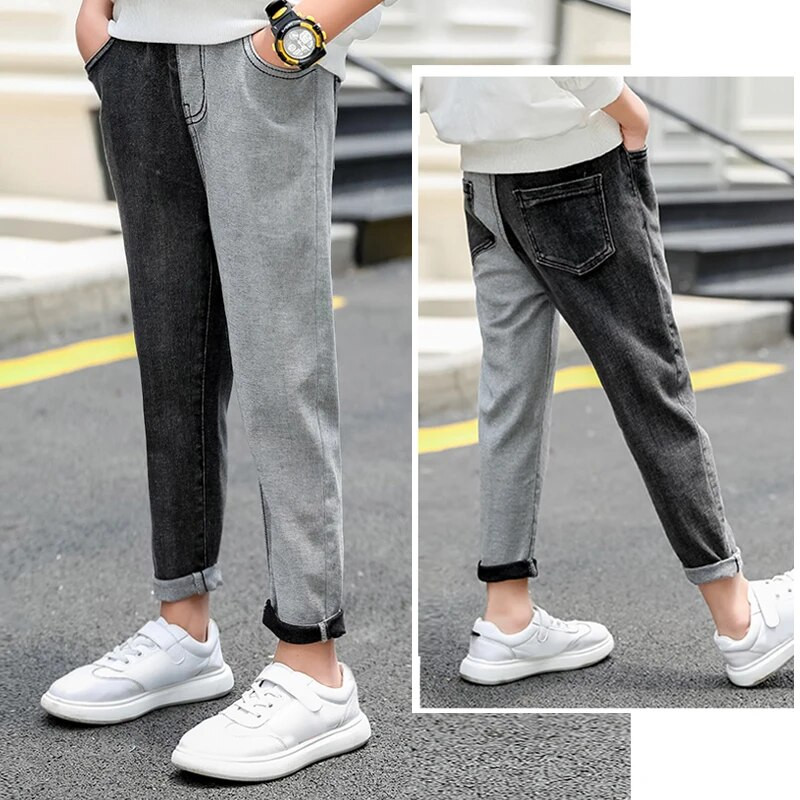 IENENS 2-3 ετών Παιδικά Αγόρια Ρούχα Skinny Jeans Κλασικό Παντελόνι Παιδικά Τζιν Ρούχα Μακριά Πάτου Αγόρια Κορίτσια Casual Παντελόνια