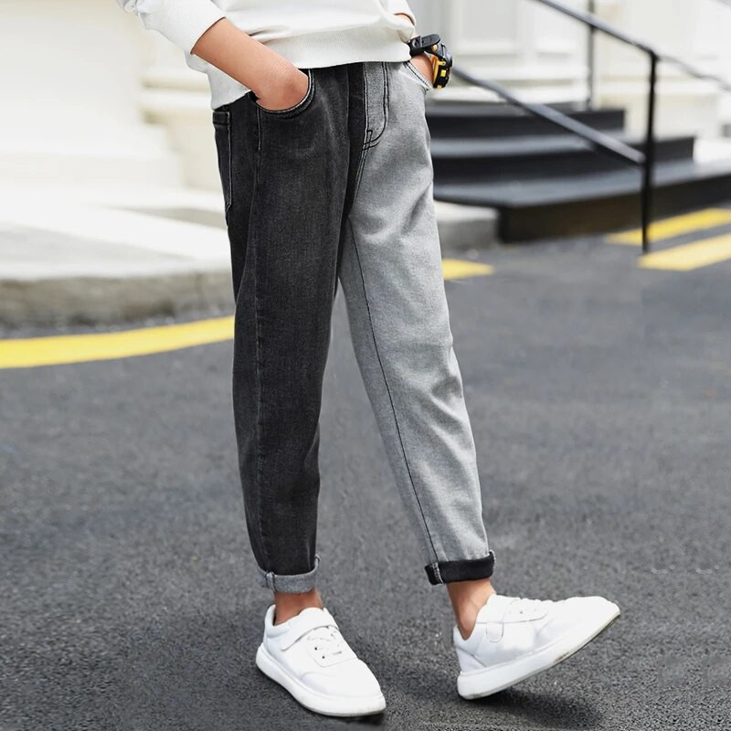 IENENS 2-3 ετών Παιδικά Αγόρια Ρούχα Skinny Jeans Κλασικό Παντελόνι Παιδικά Τζιν Ρούχα Μακριά Πάτου Αγόρια Κορίτσια Casual Παντελόνια