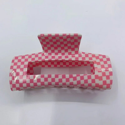 INS Fashion Agrafe acrilice cu gheare pentru păr, negru, alb, neted, bej, neregulat, geometric, ac de păr pentru femei, bijuterii, cadouri