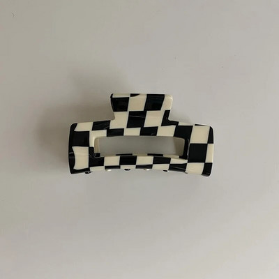 INS Fashion Agrafe acrilice cu gheare pentru păr, negru, alb, neted, bej, neregulat, geometric, ac de păr pentru femei, bijuterii, cadouri