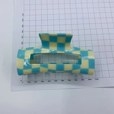 INS Fashion Agrafe acrilice cu gheare pentru păr, negru, alb, neted, bej, neregulat, geometric, ac de păr pentru femei, bijuterii, cadouri