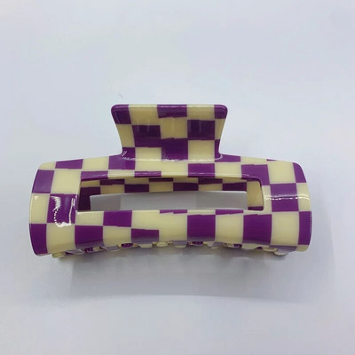 INS Fashion Agrafe acrilice cu gheare pentru păr, negru, alb, neted, bej, neregulat, geometric, ac de păr pentru femei, bijuterii, cadouri