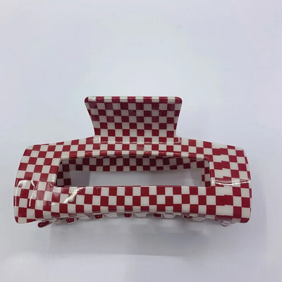 INS Fashion Agrafe acrilice cu gheare pentru păr, negru, alb, neted, bej, neregulat, geometric, ac de păr pentru femei, bijuterii, cadouri