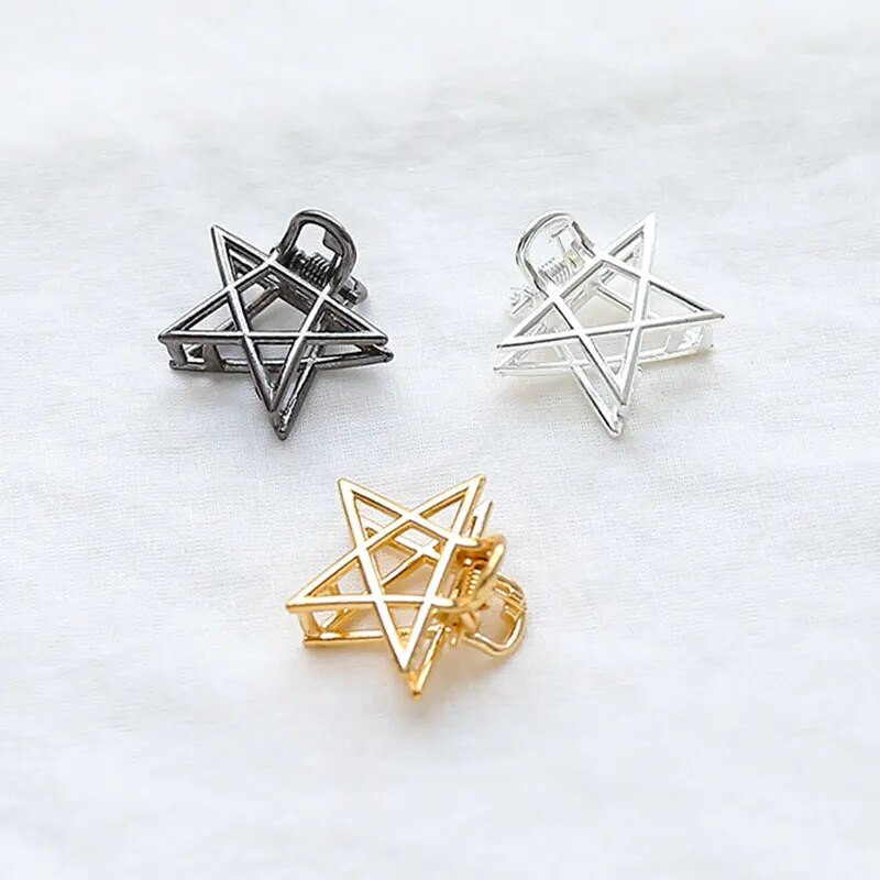 1 buc. Gheare de păr geometrică, simplă, simplă, pentru femei, fete