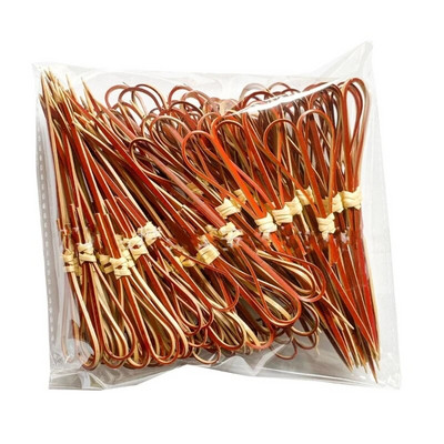 100 toiduvalikuga komplekt Puidust koogikesi puuviljakahvlite peo magustoidu salatipulgad