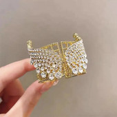 Μεταλλικό κλιπ με ψηλή αλογοουρά από κράμα Pearl Crown Premium Sense Shark Clip Fixed Hair Clip Αξεσουάρ για τα μαλλιά