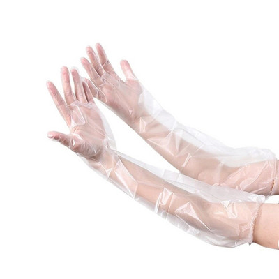 Mănuși de protecție a muncii de unică folosință pentru uz casnic Mănuși de curățare de calitate transparentă Latex 10 buc Mănuși anti-alunecare pentru alimente fără acid