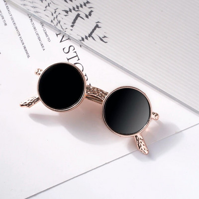 Ochelari de modă din metal Agrafă de păr Gheare Ac de primăvară Agrafe Vintage Arc Femei Grășe de păr Fete Coadă de cal Coc Accesorii pentru păr