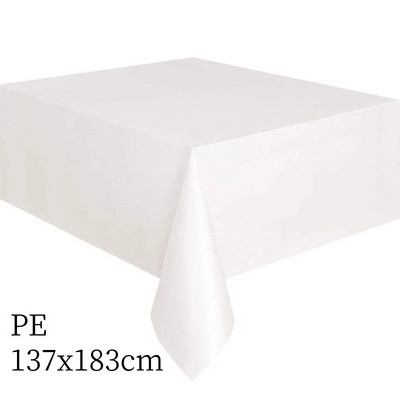 Vienkartinė staltiesė 137x274 cm languota juostelė plastikinė vandeniui atspari, alyvai atspari staltiesė vakarėliui lauko kepsninės iškylai