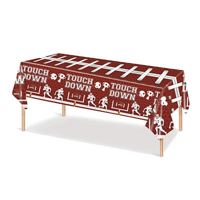 Fețe de masă, de unică folosință, din plastic, cu tematică de fotbal