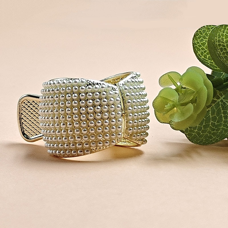 1db Lady Pearl vízfúró magas lófarok karmos csipesz fix hajcsat Senior Sense Shark Clip fejfedő