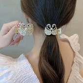 Vandens gręžtuvas Swan Grab Clip High Ponytail Fixed Hair Clip Plaukų aksesuarai
