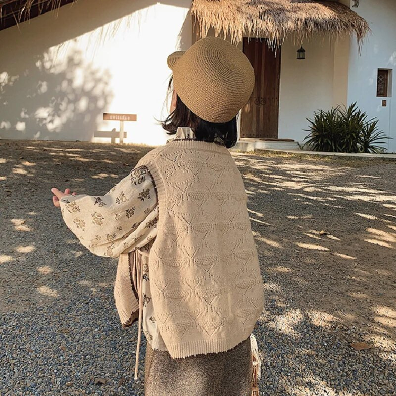 Proljetna odjeća za djevojčice 2022. Bluze dugih rukava Pamučne dječje košulje s cvjetnim uzorkom Blusasi Dječje majice za dojenčad