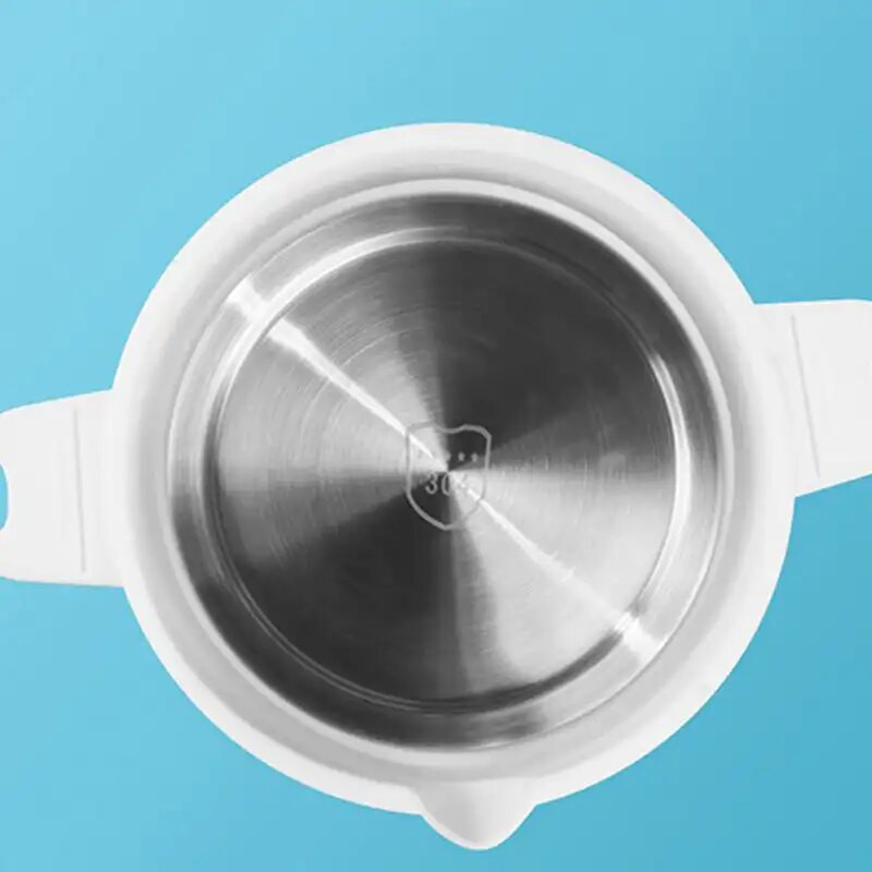 Putni sklopivi električni silikonski lonac za kuhanje 1,2 L, prijenosni silikonski kuhalo za hranu, putna spavaonica, rezanci Bojler Hotpot Cook