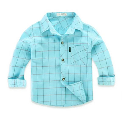 Dögös fiús lány ingek Alkalmi Camisa Masculina lány blúzok Gyerek Gyerek Pamut ruhák Kisfiú kockás hosszú ujjú ingek
