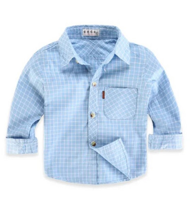 Dögös fiús lány ingek Alkalmi Camisa Masculina lány blúzok Gyerek Gyerek Pamut ruhák Kisfiú kockás hosszú ujjú ingek
