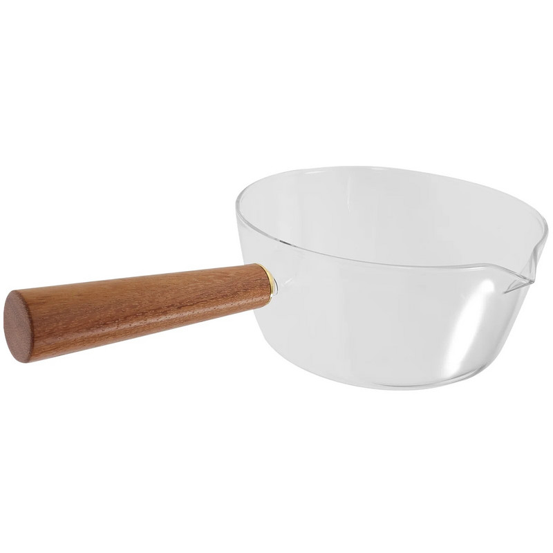 Mâner oală de sticlă Boluri pentru supă: Set bol de sticlă pentru servire Supă pentru supă Tocană Chilli Cereale Mașină de spălat vase și Vase de copt sigure pentru cuptor 650 ml