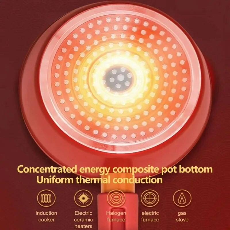 Innerwell Home Kitchen Maisto papildai kūdikiams Pieno puodo stiklinis dangtelis Be toksinų lengvo aliejaus garai Ultra platininė neprideganti viryklė