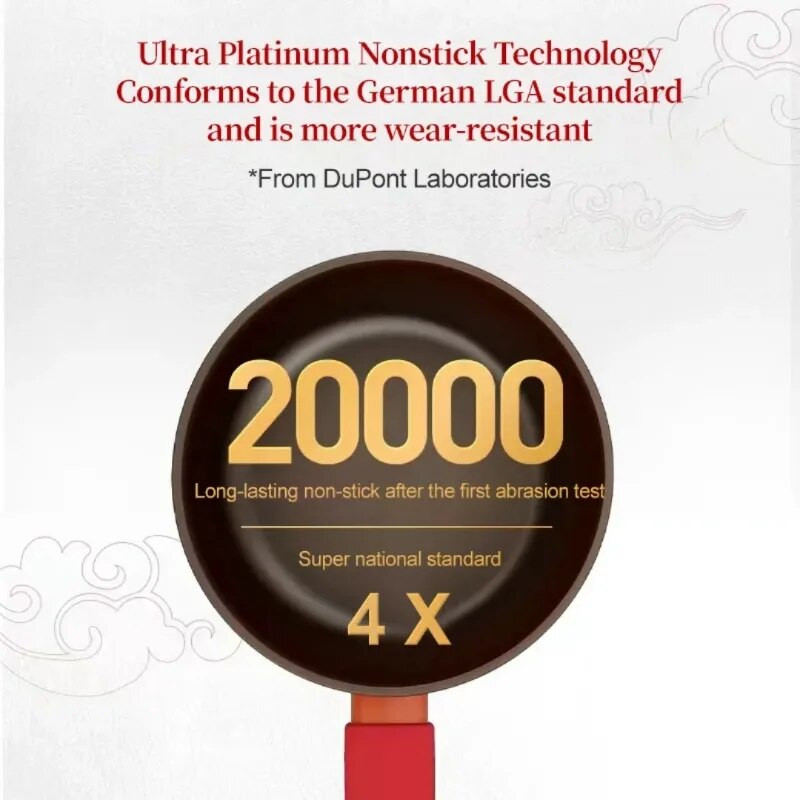 Innerwell Home Kitchen Maisto papildai kūdikiams Pieno puodo stiklinis dangtelis Be toksinų lengvo aliejaus garai Ultra platininė neprideganti viryklė