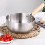 Αντικολλητικό κατσαρολάκι Παραδοσιακό ιαπωνικό κατσαρολάκι Χιόνι Κατσαρόλα μαγειρέματος Σούπα Κατσαρόλα Γάλα Μεγάλης χωρητικότητας Μικρό βάρος Κατσαρόλα γάλακτος