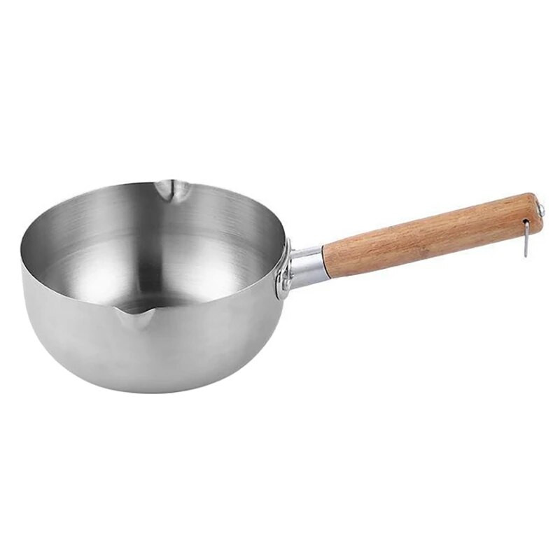 Αντικολλητικό κατσαρολάκι Παραδοσιακό ιαπωνικό κατσαρολάκι Χιόνι Κατσαρόλα μαγειρέματος Σούπα Κατσαρόλα Γάλα Μεγάλης χωρητικότητας Μικρό βάρος Κατσαρόλα γάλακτος