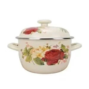 Κατσαρόλα με σμάλτο καπάκι Κατσαρόλα μαγειρέματος Μικρή κατσαρόλα ορχιδέας Διφωνικό μπολ φρουτοσαλάτας Επαγωγική κουζίνα Γενικά κατσαρόλες και τηγάνια Κατσαρόλα