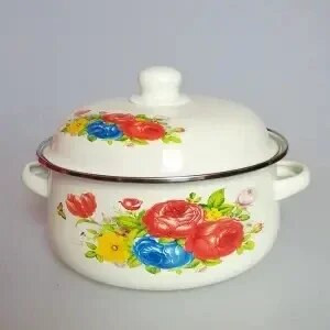 Κατσαρόλα με σμάλτο καπάκι Κατσαρόλα μαγειρέματος Μικρή κατσαρόλα ορχιδέας Διφωνικό μπολ φρουτοσαλάτας Επαγωγική κουζίνα Γενικά κατσαρόλες και τηγάνια Κατσαρόλα