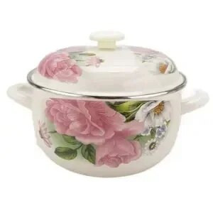 Κατσαρόλα με σμάλτο καπάκι Κατσαρόλα μαγειρέματος Μικρή κατσαρόλα ορχιδέας Διφωνικό μπολ φρουτοσαλάτας Επαγωγική κουζίνα Γενικά κατσαρόλες και τηγάνια Κατσαρόλα