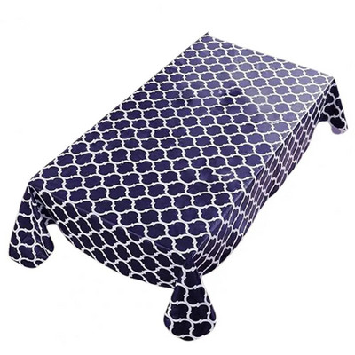 Lengvai prižiūrimas, atsparus išsiliejimui stalo viršelis Vandeniui atspari spausdinimo staltiesė, skirta naudoti lauke Daugkartinis stačiakampis valgomojo stalas