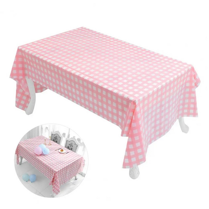 Σετ τραπεζομάντιλο μιας χρήσης 2 τμχ Αδιάβροχο λαδόπανο Εύκολο στο καθάρισμα για πικνίκ Μπάρμπεκιου Πάρτι Γάμοι