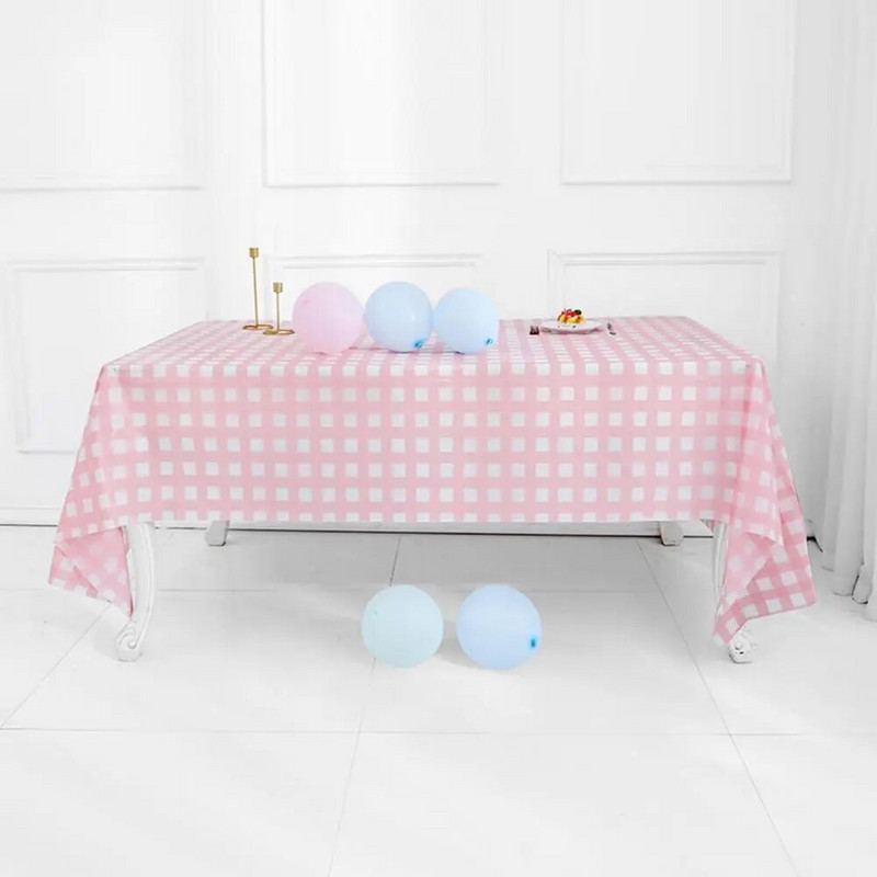 Σετ τραπεζομάντιλο μιας χρήσης 2 τμχ Αδιάβροχο λαδόπανο Εύκολο στο καθάρισμα για πικνίκ Μπάρμπεκιου Πάρτι Γάμοι