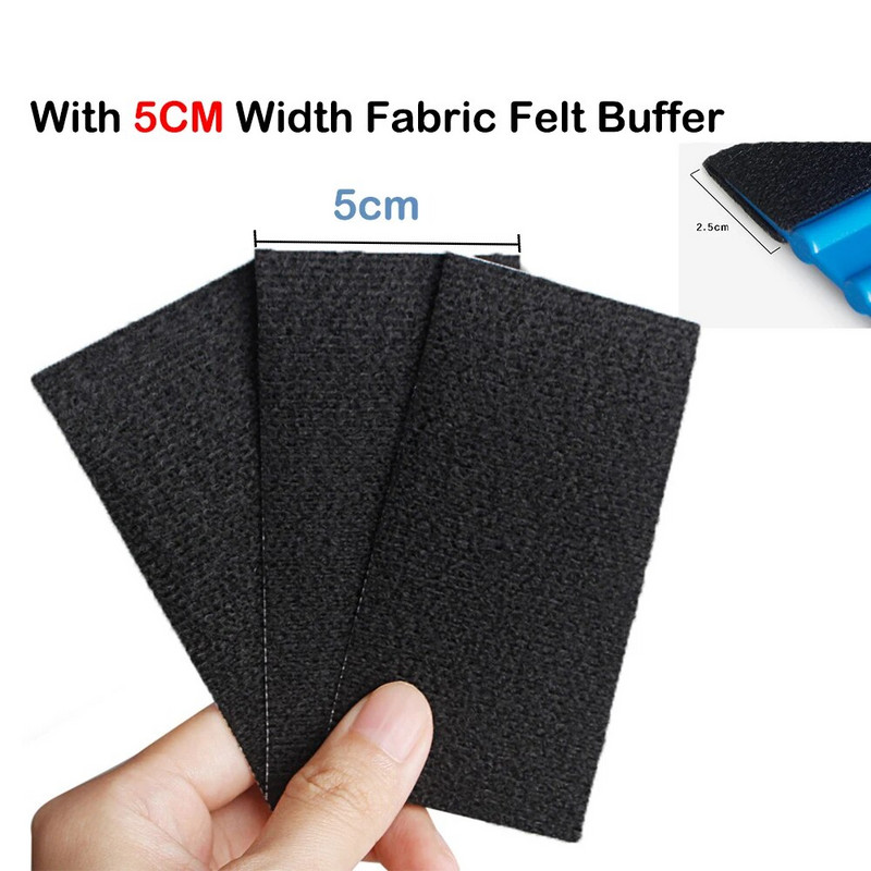 Veltinio krašto vinilo valytuvo aplikatorius langams tonuoti anglies plėvelės lipdukai Automobilių apvyniojimo įrankis kietas PP švarus grandiklis Auto priedai