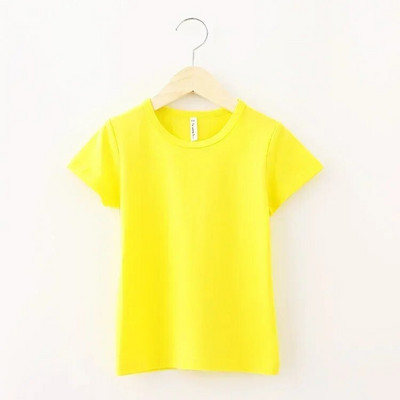 Jesenska nova 100% pamučna dječja majica dugih rukava s dugim rukavima od 100% pamuka za dječake, djevojčice, dječje pulovere, majice, odjeća za djevojčice i dječake