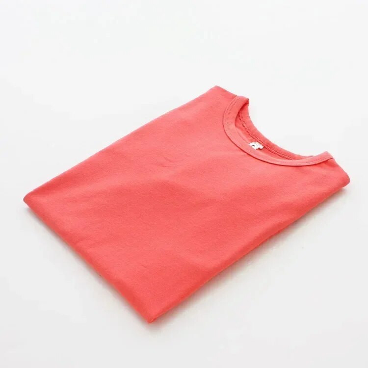 Jesenska nova 100% pamučna dječja majica dugih rukava s dugim rukavima od 100% pamuka za dječake, djevojčice, dječje pulovere, majice, odjeća za djevojčice i dječake